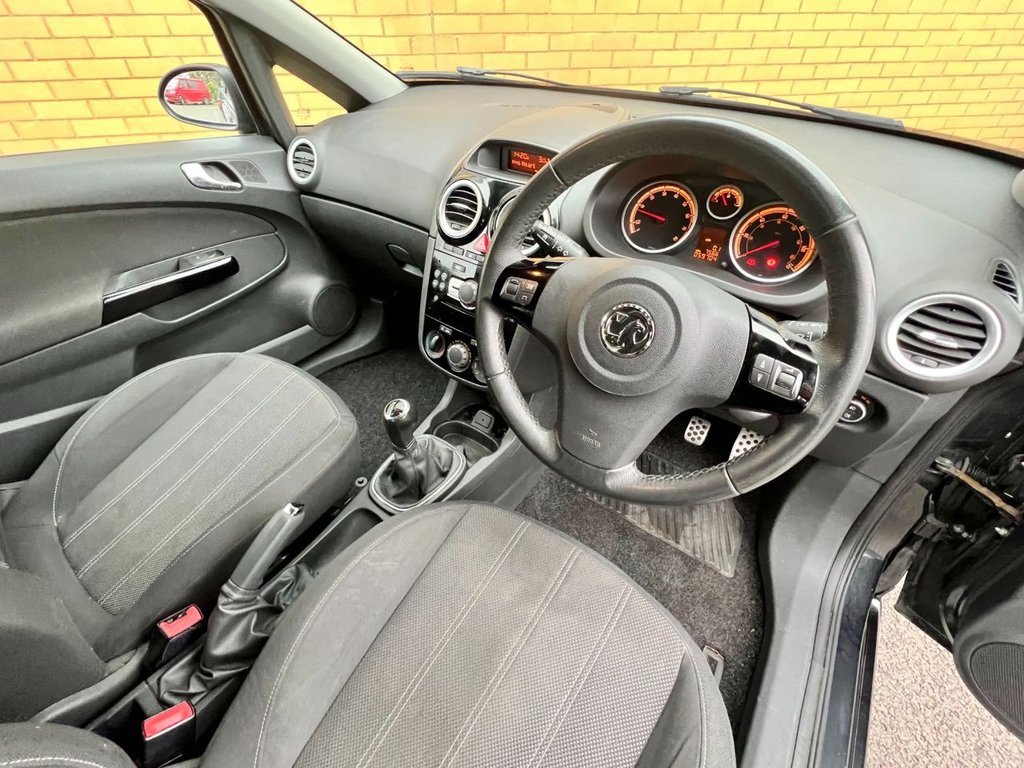 USED 2014 14 VAUXHALL CORSA BLACK EDITION // 3d // 1.4L 118 BHP // px swap 
