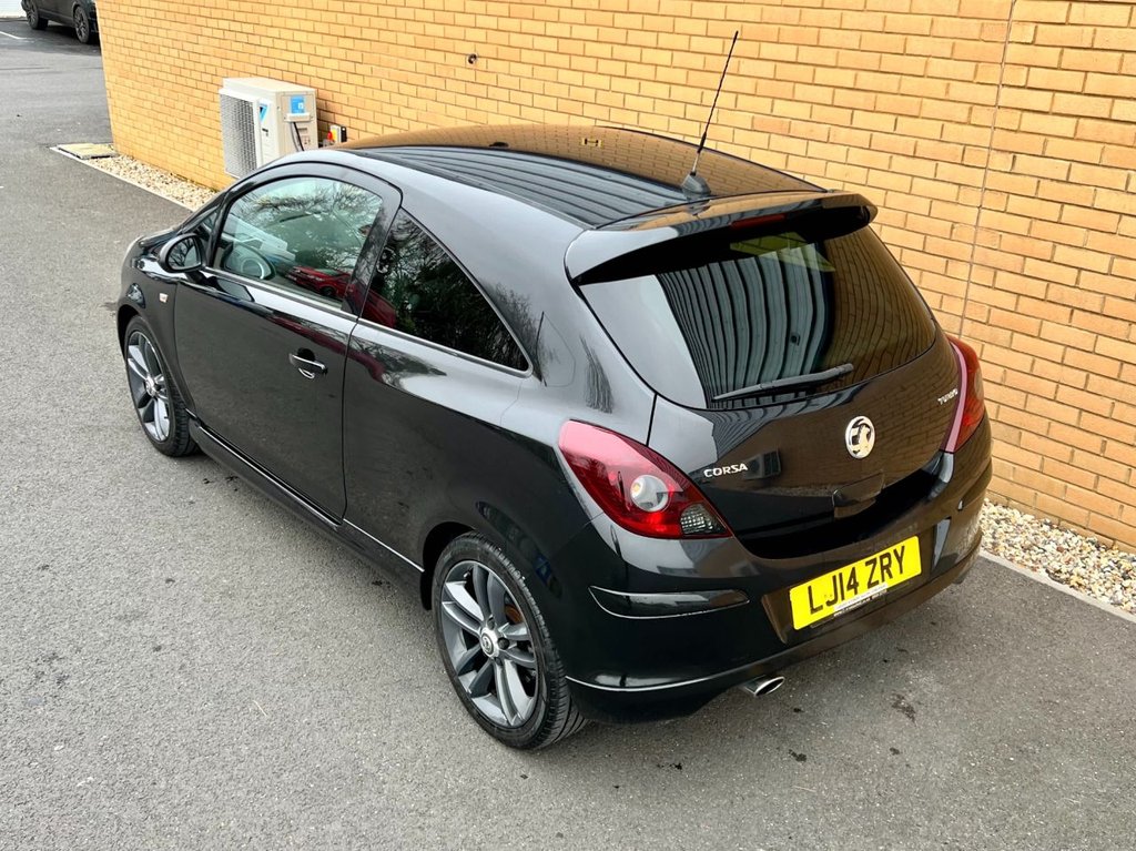 USED 2014 14 VAUXHALL CORSA BLACK EDITION // 3d // 1.4L 118 BHP // px swap 