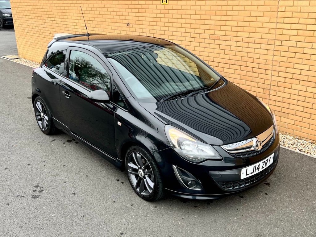 USED 2014 14 VAUXHALL CORSA BLACK EDITION // 3d // 1.4L 118 BHP // px swap 