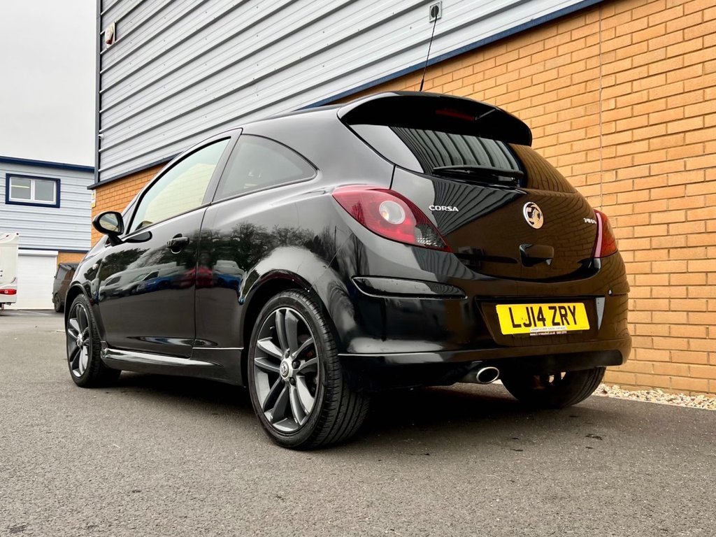 USED 2014 14 VAUXHALL CORSA BLACK EDITION // 3d // 1.4L 118 BHP // px swap 