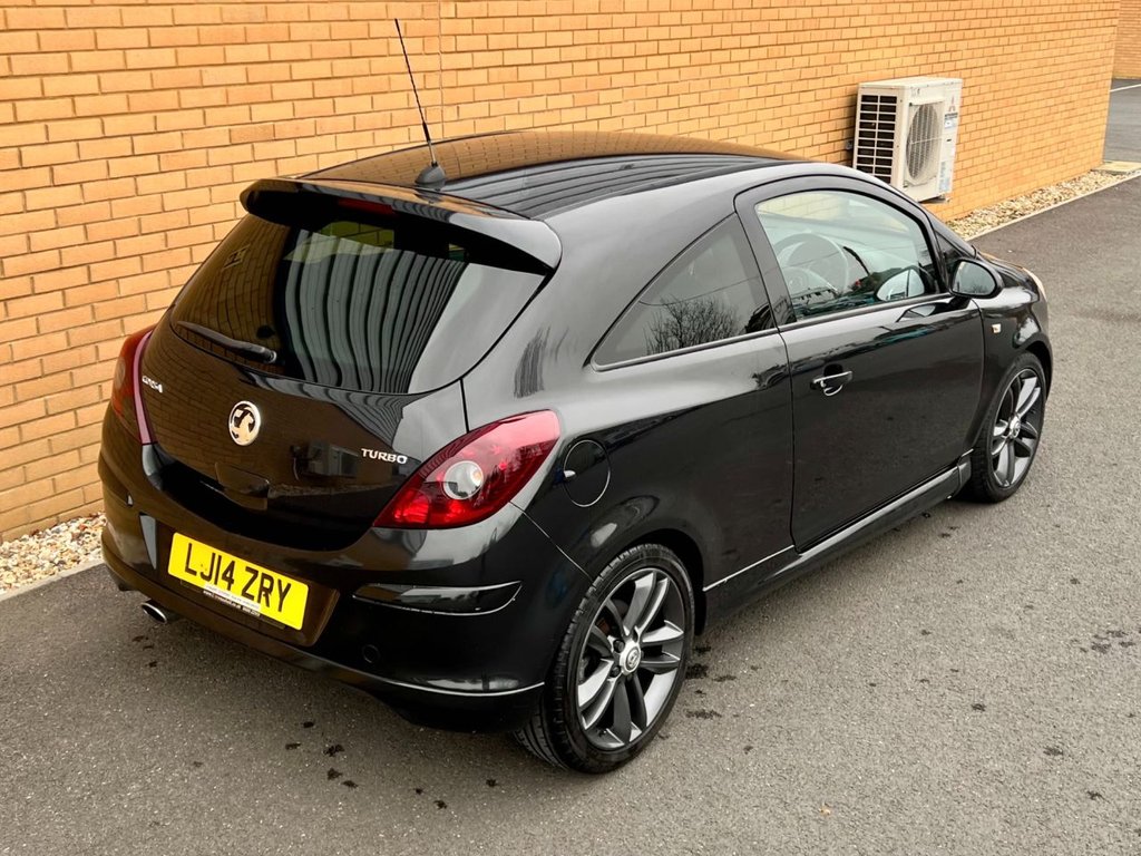 USED 2014 14 VAUXHALL CORSA BLACK EDITION // 3d // 1.4L 118 BHP // px swap 