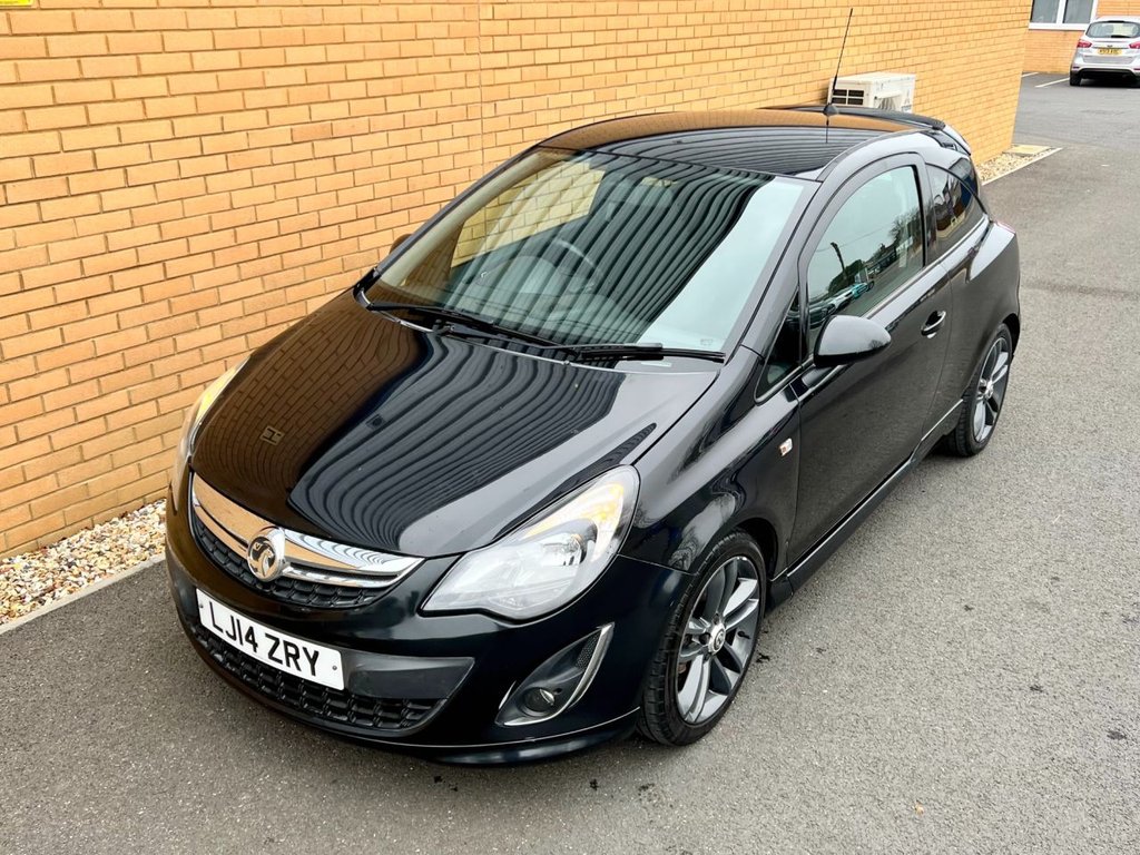 USED 2014 14 VAUXHALL CORSA BLACK EDITION // 3d // 1.4L 118 BHP // px swap 