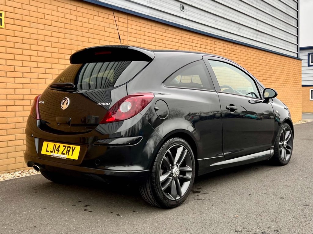 USED 2014 14 VAUXHALL CORSA BLACK EDITION // 3d // 1.4L 118 BHP // px swap 