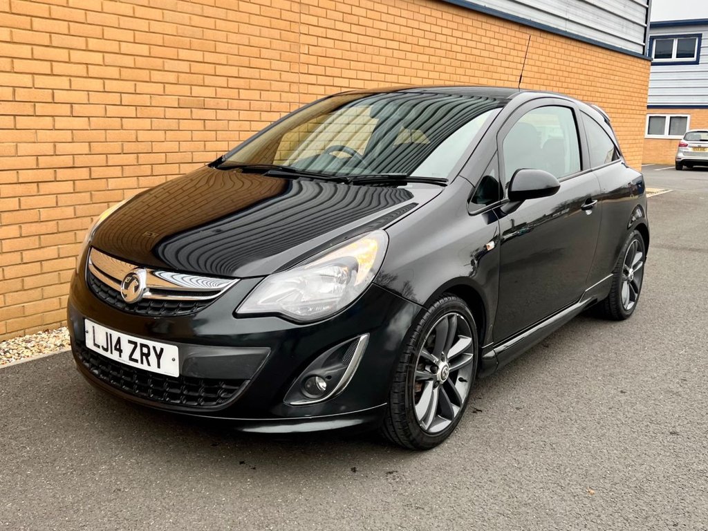 USED 2014 14 VAUXHALL CORSA BLACK EDITION // 3d // 1.4L 118 BHP // px swap 