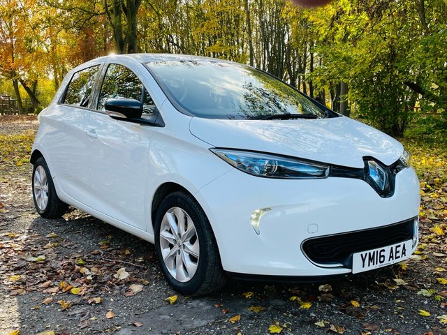 2016 16 Renault Zoe 0.0 DYNAMIQUE NAV 5d 92 BHP