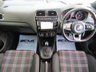USED 2016 65 VOLKSWAGEN POLO 1.8 GTI DSG 5d 189 BHP Finished in DEEP BLACK with contrasting retro cloth trim. This Polo is quick and great fun to drive. The Polo is one of the best selling and popular small cars around. It is very comfortable and practical, with a distinct upmarket feel to it. Features include SAT NAV, 17" Alloys, DAB, 2 Keys, B/Tooth, Daytime Run Lights and much more. Dealer serviced at 15291 miles, 23417 miles, 23737 miles, 24072 miles and at 29147 on 6/3/2021.