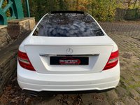 USED 2014 14 MERCEDES-BENZ C CLASS 1.6 C180 AMG SPORT EDITION PREMIUM PLUS 2d 154 BHP MERCEDES C180 AMG SPORT COUPE - AUTOMATIC - SATELLITE NAVIGATION - 19 INCH GLOSS BLACK UPGRADE ALLOYS - PANORAMIC GLASS ROOF - 1 FORMER KEEPER