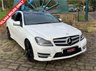 USED 2014 14 MERCEDES-BENZ C CLASS 1.6 C180 AMG SPORT EDITION PREMIUM PLUS 2d 154 BHP MERCEDES C180 AMG SPORT COUPE - AUTOMATIC - SATELLITE NAVIGATION - 19 INCH GLOSS BLACK UPGRADE ALLOYS - PANORAMIC GLASS ROOF - 1 FORMER KEEPER