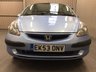 USED 2003 53 HONDA JAZZ 1.3 DSI SPORT 5d 82 BHP GENUINE 22,000 MILES