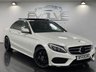 USED 2017 17 MERCEDES-BENZ C CLASS 2.1 C 250 D AMG LINE PREMIUM PLUS 4d 204 BHP PAN ROOF, NAV, BURMESTER!