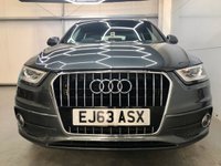 USED 2013 63 AUDI Q3 2.0 TDI S LINE 5d 138 BHP Sat Nav, FSH, Daytona Grey