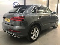 USED 2013 63 AUDI Q3 2.0 TDI S LINE 5d 138 BHP Sat Nav, FSH, Daytona Grey