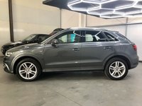 USED 2013 63 AUDI Q3 2.0 TDI S LINE 5d 138 BHP Sat Nav, FSH, Daytona Grey