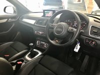 USED 2013 63 AUDI Q3 2.0 TDI S LINE 5d 138 BHP Sat Nav, FSH, Daytona Grey
