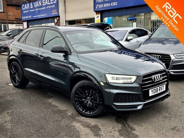 2018 18 Audi Q3 1.4 TFSI BLACK EDITION 5d 148 BHP