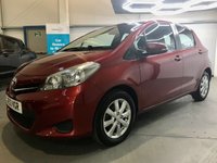 USED 2013 13 TOYOTA YARIS 1.3 VVT-I TR 5d 98 BHP Low Mileage - Immaculate