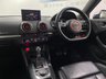 USED 2015 65 AUDI S3 2.0 SPORTBACK QUATTRO 5d 296 BHP RED LEATHER, HEATED SEATS!