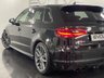 USED 2015 65 AUDI S3 2.0 SPORTBACK QUATTRO 5d 296 BHP RED LEATHER, HEATED SEATS!