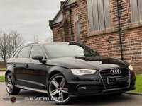 USED 2014 64 AUDI A3 2.0 TDI S LINE 5d 148 BHP 19" ALLOYS | SAT NAV | PRISTINE | FULL HISTORY |