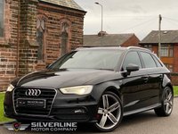 USED 2014 64 AUDI A3 2.0 TDI S LINE 5d 148 BHP 19" ALLOYS | SAT NAV | PRISTINE | FULL HISTORY |