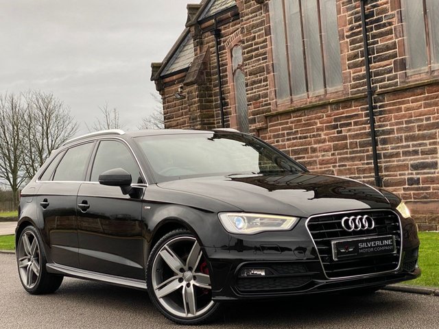 2014 64 Audi A3 2.0 TDI S LINE 5d 148 BHP