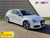 USED 2016 16 AUDI A3 1.4 TFSI S LINE NAV 5d 124 BHP Navigation, Front and Rear sensors