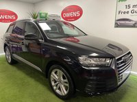 USED 2017 67 AUDI Q7 3.0 TDI QUATTRO S LINE 5d 269 BHP **FREE 15 MONTH AU WARRANTY**