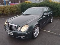 USED 2008 58 MERCEDES-BENZ E-CLASS E320 CDI AVANTGARDE 3.0 V6 4d 222 BHP MERCEDES SPECIALIST