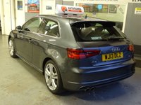 USED 2013 13 AUDI A3 2.0 TDI S LINE 3d 148 BHP FULL LEATHER.....SATNAV