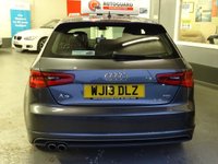USED 2013 13 AUDI A3 2.0 TDI S LINE 3d 148 BHP FULL LEATHER.....SATNAV
