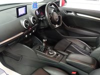 USED 2013 13 AUDI A3 2.0 TDI S LINE 3d 148 BHP FULL LEATHER.....SATNAV