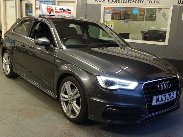 2013 13 Audi A3 2.0 TDI S LINE 3d 148 BHP