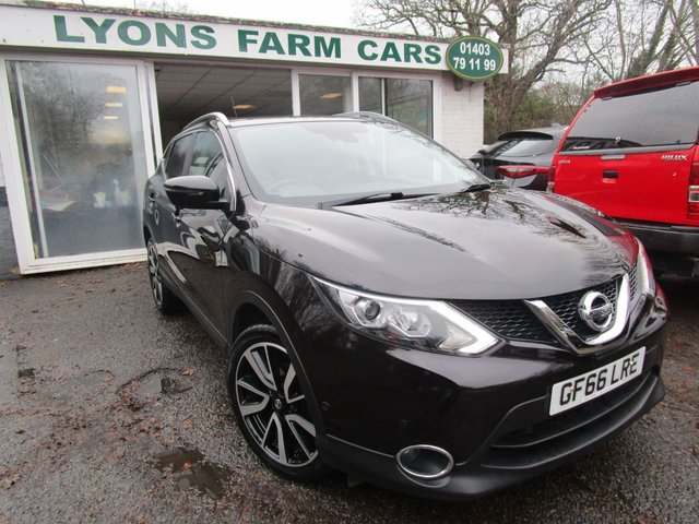 2017 66 Nissan Qashqai 1.2 TEKNA DIG-T 5d 113 BHP