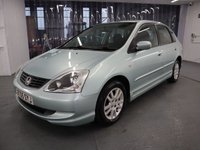 USED 2005 05 HONDA CIVIC 1.4 SE 5d 88 BHP ONE OWNER WITH GREAT SERVICE HISTROY. THIS IS A GREAT VALUE MOTOR.