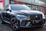 USED 2021 21 JAGUAR F-PACE 5.0 SVR 5d 543 BHP SUEDE SPORT SEATS+H&C SEATS+MEM STS