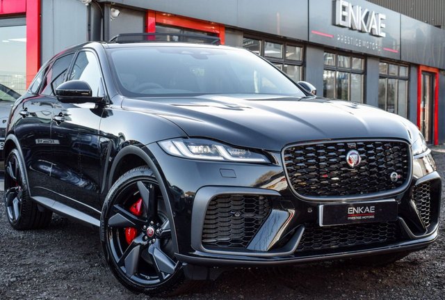 2021 21 Jaguar F-Pace 5.0 SVR 5d 543 BHP