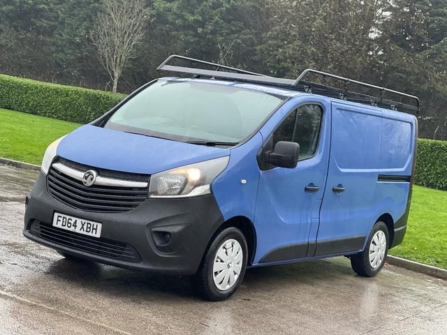2014 64 Vauxhall Vivaro 1.6 2700 L1H1 CDTI P/V 114 BHP