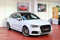 USED 2017 67 AUDI A3 2.0 S3 SPORTBACK TFSI QUATTRO BLACK EDITION 5d 306 BHP PAN ROOF / B&O / DIG COCKPIT
