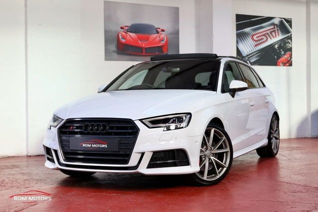 2017 67 Audi A3 2.0 S3 SPORTBACK TFSI QUATTRO BLACK EDITION 5d 306 BHP