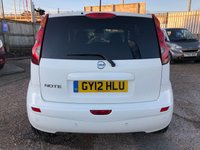 USED 2012 12 NISSAN NOTE 1.4 N-TEC PLUS 5d 88 BHP N Tec with Sat Nav and Bluetooth