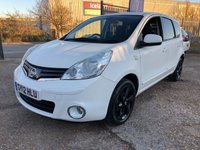 USED 2012 12 NISSAN NOTE 1.4 N-TEC PLUS 5d 88 BHP N Tec with Sat Nav and Bluetooth