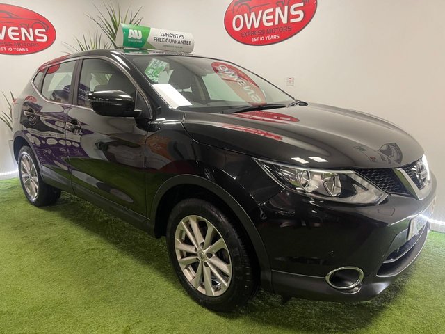 2016 65 Nissan Qashqai 1.5 DCI ACENTA SMART VISION 5d 108 BHP