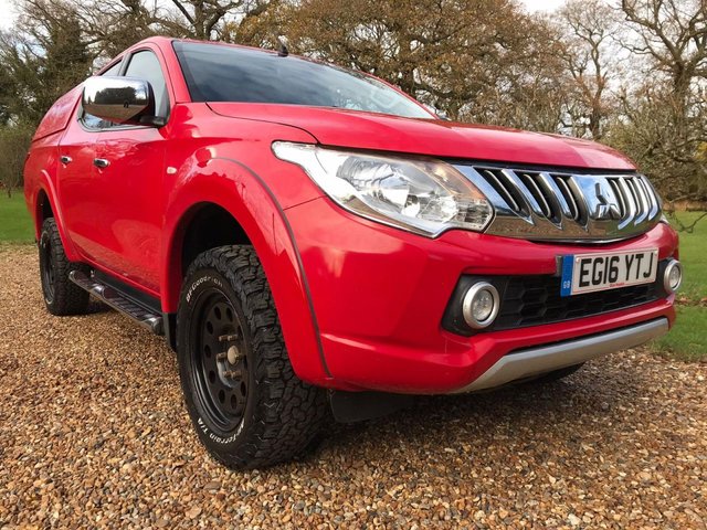 2016 16 Mitsubishi L200 2.4 DI-D 4X4 TITAN DCB 178 BHP