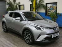 USED 2018 68 TOYOTA CHR 1.8 DESIGN 5d 122 BHP SAT NAV HEATED SEATS REAR VIEW CAMERA