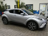 USED 2018 68 TOYOTA CHR 1.8 DESIGN 5d 122 BHP SAT NAV HEATED SEATS REAR VIEW CAMERA