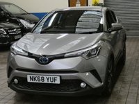 USED 2018 68 TOYOTA CHR 1.8 DESIGN 5d 122 BHP SAT NAV HEATED SEATS REAR VIEW CAMERA