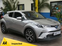 USED 2018 68 TOYOTA CHR 1.8 DESIGN 5d 122 BHP SAT NAV HEATED SEATS REAR VIEW CAMERA