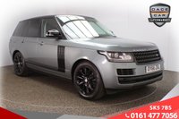 USED 2016 66 LAND ROVER RANGE ROVER 3.0 TDV6 VOGUE SE 5d AUTO 255 BHP Front / Rear Heated Seats + Full service history + Satellite Navigation + Bluetooth Connectivity + Dab Radio + In Car Entertainment Cd/aux/ipod/usb + Rear Camera + Stop/start + Air Conditioning  + Climate Control quad + Multi Function Steering Wheel + Cruise Control + Electric Door Mirrors + Electric Windows + Panoramic roof+ Electric Boot + Heated Windscreen + Upgraded Merdian upgraded speakers + Heated Steering Wheel + Front / Rear Parking Sensors + Auto Lights / Wipers + Electric Folding Mirr