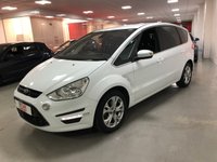 USED 2012 62 FORD S-MAX 2.0 TITANIUM TDCI 5d 138 BHP * PRIVACY GLASS * CLIMATE * CRUISE CONTROL * 7 SEATS * BLUETOOTH *