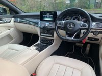 USED 2016 66 MERCEDES-BENZ CLS CLASS 2.1 CLS220 D AMG LINE PREMIUM 4d 174 BHP CLS COUPE AUTOMATIC - COMMAND HDD SATELLITE NAVIGATION - FULL STONE HIDE/LEATHER - AMG STYLING/19 INCH UPGRADE ALLOYS - 1 FORMER KEEPER - FULL MERCEDES HISTORY